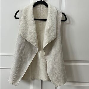 Cozy Cream Sleeveless Vest
